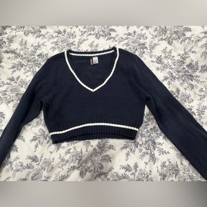 H&M Cropped Knit Sweater